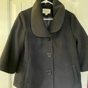 Black short coat